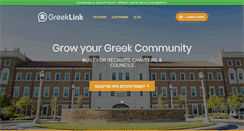 Desktop Screenshot of greeklink.com
