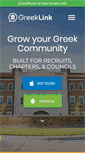 Mobile Screenshot of greeklink.com